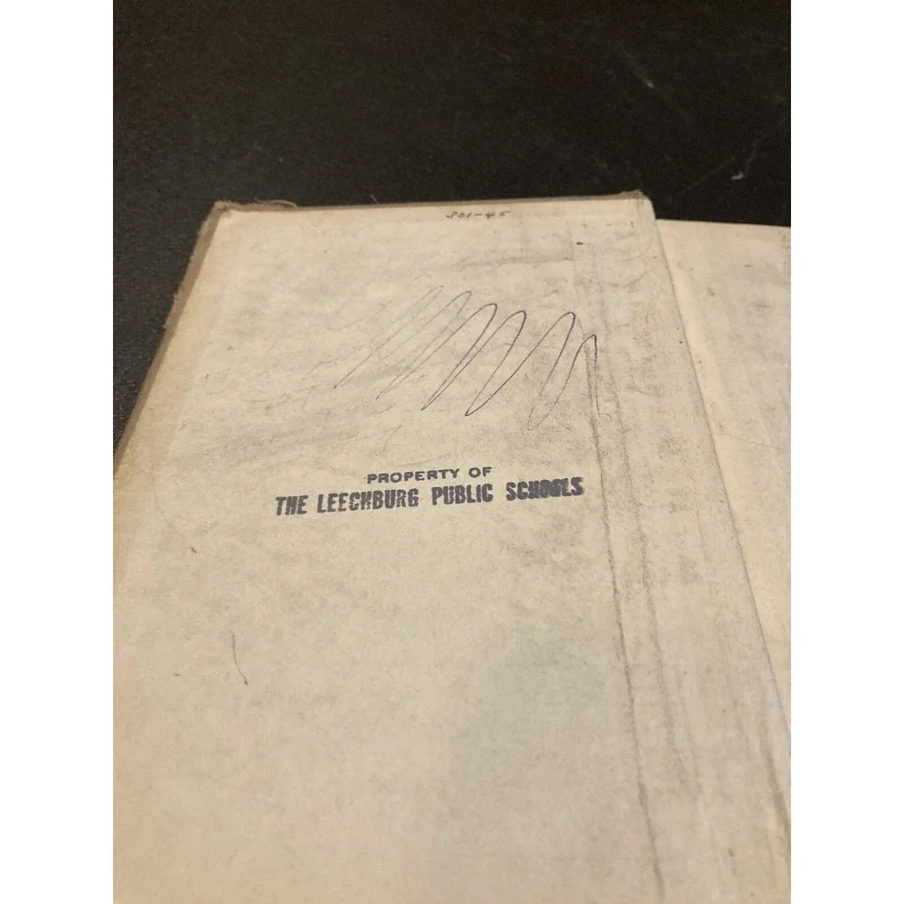 Enjoying English 11 Vtg Text Book Wolfe Grammar Spelling Language Art School Old